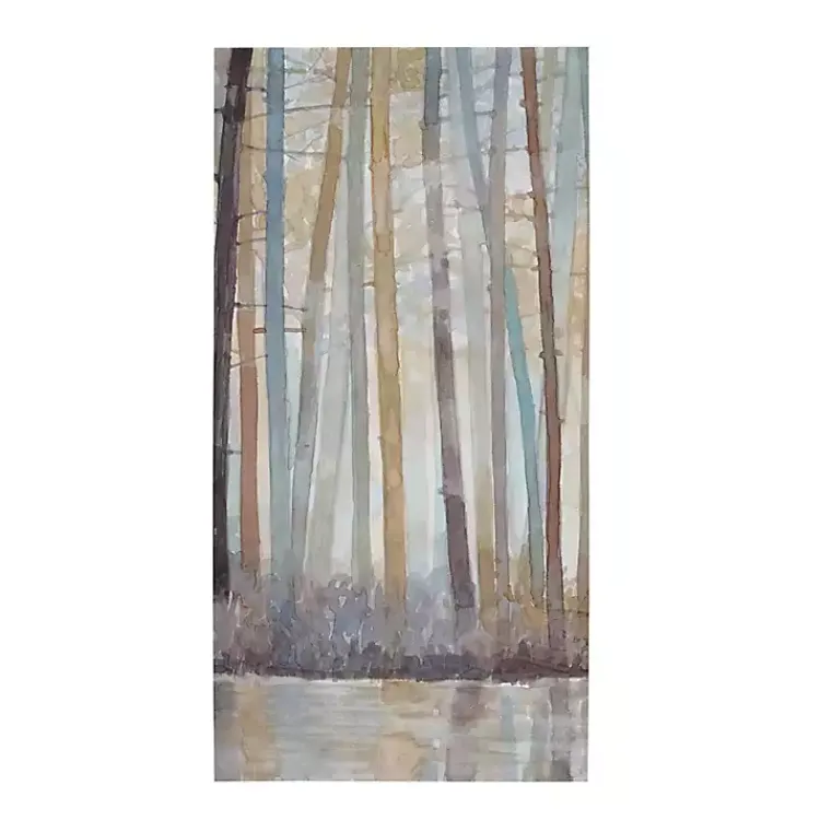 Kirklands Home Forest Reflections Canvas Art Prints, Set of 3 Multi Clearance