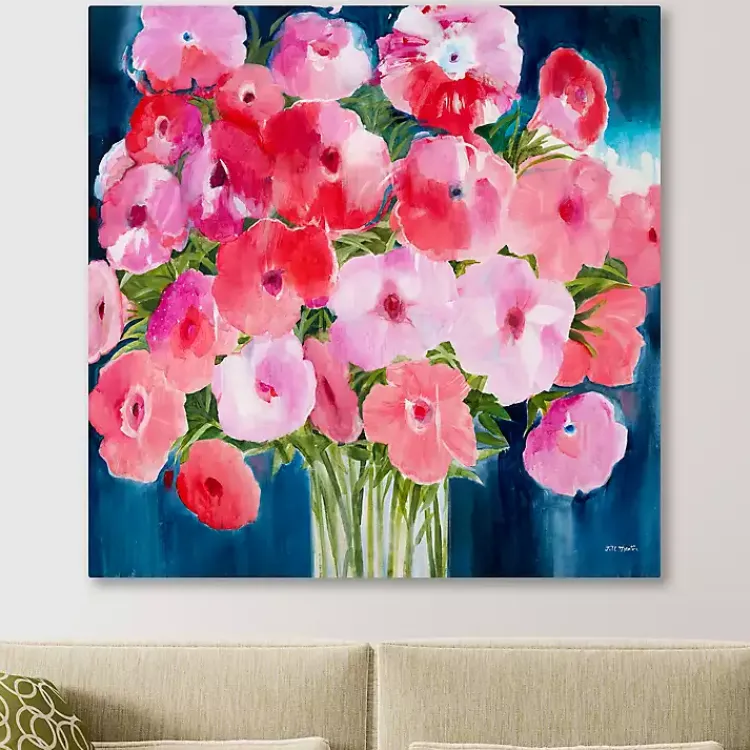 Kirklands Home Forgotten Joy Giclee Canvas Art Print Pink Best