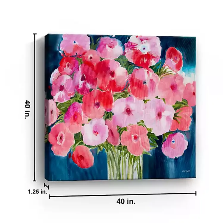 Kirklands Home Forgotten Joy Giclee Canvas Art Print Pink Best