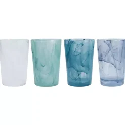 Kirklands Home Fortessa Swirl Tall Glasses, Set of 6 Blue Online