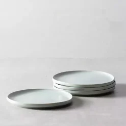 Kirklands Home Fortessa Cypress Ceramic Salad Plates, Set of 4 Blue Outlet