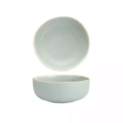 Kirklands Home Fortessa Cypress Ceramic Soup Bowls, Set of 4 Blue Outlet