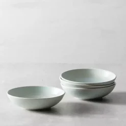Kirklands Home Fortessa Cypress Ceramic Small Bowls, Set of 4 Blue Sale