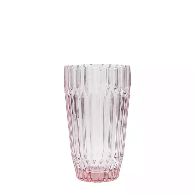 Kirklands Home Fortessa Archie Tall Glasses, Set of 6 Pink Discount