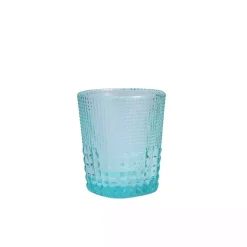 Kirklands Home Fortessa Pool Malcolm Short Glasses, Set of 6 Blue