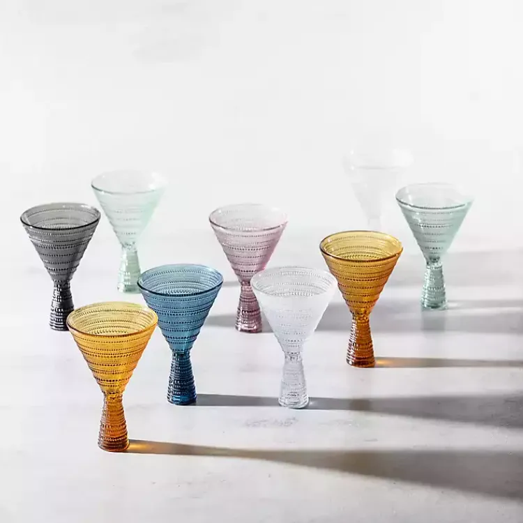 Kirklands Home Fortessa Sage Jupiter Martini Glasses, Set of 4 Green Discount