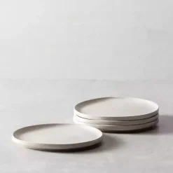 Kirklands Home Fortessa Sand Ceramic Salad Plates, Set of 4 Tan Best