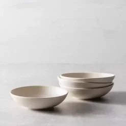 Kirklands Home Fortessa Sand Ceramic Small Bowls, Set of 4 Tan Clearance