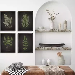 Kirklands Home Four Ferns Framed Art Prints, Set of 4 Discount