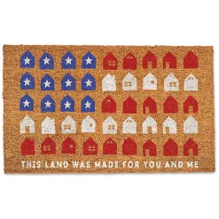 Kirklands Home Fourth of July This Land Coir Doomat Online