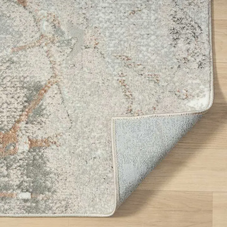 Kirklands Home Fractional Stone Area Rug, 7x9 Gray Best