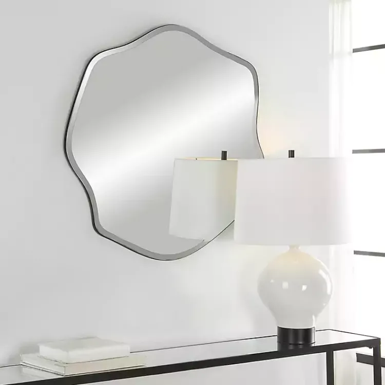 Kirklands Home Frameless Beveled Wavy Wall Mirror Sale