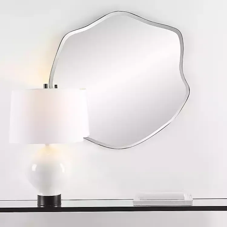 Kirklands Home Frameless Beveled Wavy Wall Mirror Sale