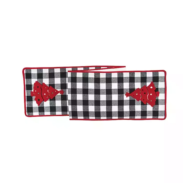 Christmas Dining & Entertaining>Kirklands Home Franklin Farm Christmas Tree Table Runner