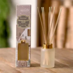 Home Fragrance>Kirklands Home Fresh Fallen Snow Diffuser Set White