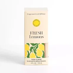 Home Fragrance>Kirklands Home Fresh Lemons Diffuser Set Clear