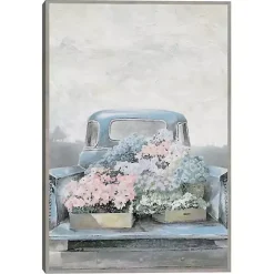 Kirklands Home Fresh Picked in a Pickup Framed Canvas Art Print Hot
