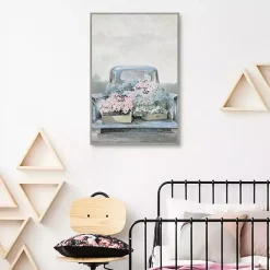 Kirklands Home Fresh Picked in a Pickup Framed Canvas Art Print Hot
