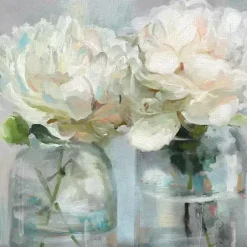 Kirklands Home Fresh Picked Peonies Canvas Art Print Hot