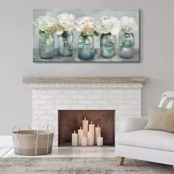 Kirklands Home Fresh Picked Peonies Canvas Art Print Hot