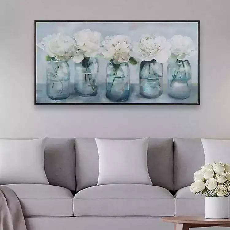 Kirklands Home Fresh Picked Peonies Framed Art Print Clearance