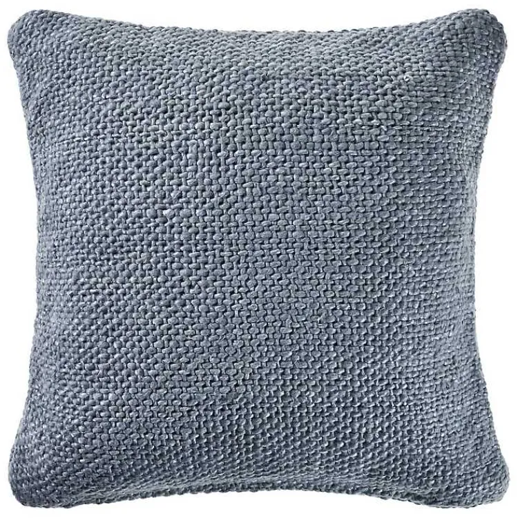 Pillows>Kirklands Home Frost Woven Accent Pillow Blue