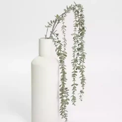 Stems & Bouquets>Kirklands Home Frosted Draping Eucalyptus Stem Green
