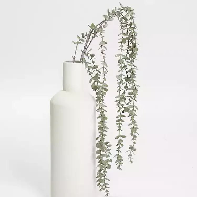 Stems & Bouquets>Kirklands Home Frosted Draping Eucalyptus Stems, Set of 2 Green