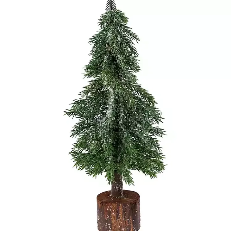 Christmas Decorations>Kirklands Home Frosted Pine Jute Base Christmas Tree