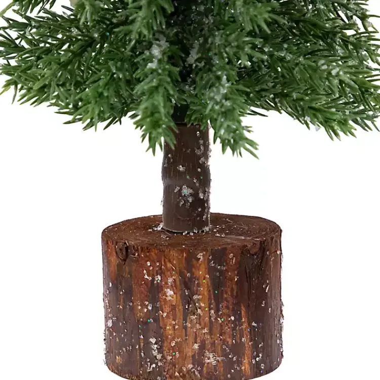 Christmas Decorations>Kirklands Home Frosted Pine Jute Base Christmas Tree