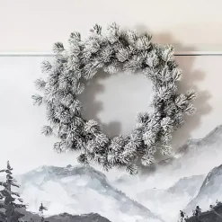 Christmas Wreaths>Kirklands Home Frosted Pinecone Cluster Christmas Wreath