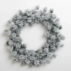 Christmas Wreaths>Kirklands Home Frosted Pinecone Cluster Christmas Wreath