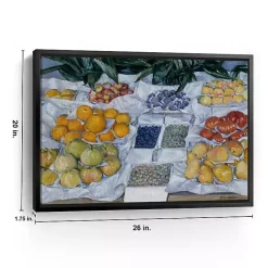 Kirklands Home Fruit Displayed on Stand Canvas Print, 26x20 in. Hot