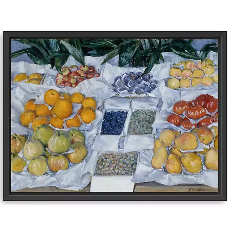 Kirklands Home Fruit Displayed on Stand Canvas Print, 42x32 in. Outlet