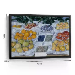 Kirklands Home Fruit Displayed on Stand Canvas Print, 42x32 in. Outlet