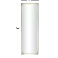 Kirklands Home Full Length LED Wall Mirror, 59 in. New