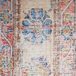 Kirklands Home Fulton Vintage Medallion Runner, 2x7 Blue Sale
