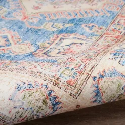 Kirklands Home Fulton Vintage Medallion Runner, 2x7 Blue Sale
