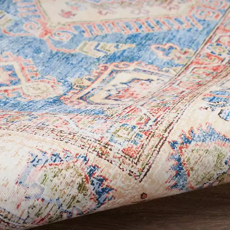 Kirklands Home Fulton Vintage Medallion Runner, 2x7 Blue Sale