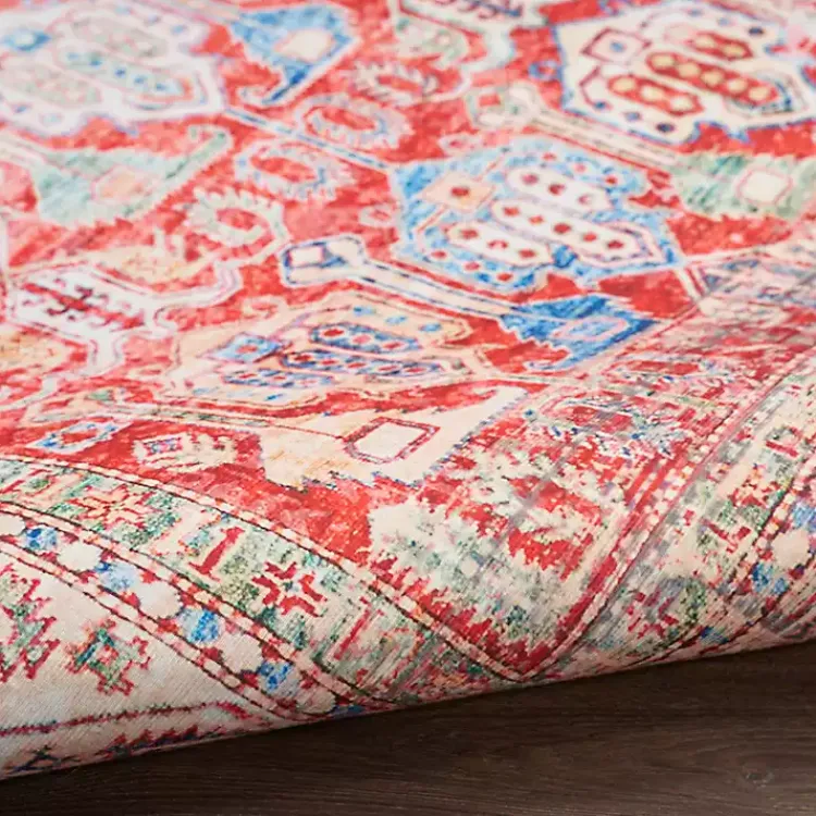 Kirklands Home Fulton Traditional Area Rug, 7x10 Red Discount