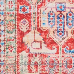 Kirklands Home Fulton Traditional Runner, 2x7 Red Hot