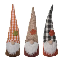 Fall>Kirklands Home Fuzzy Beard Harvest Gnomes, Set of 3 Multi