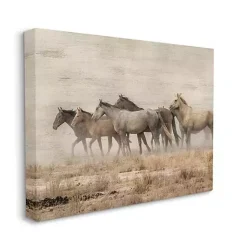 Kirklands Home Galloping Horse Herd Canvas Art Print, 48x36 in. Discount