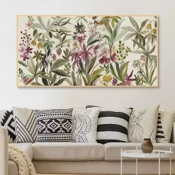 Kirklands Home Garden Delight Framed Canvas Art Print Multi Sale