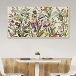 Kirklands Home Garden Delight Framed Canvas Art Print Multi Sale