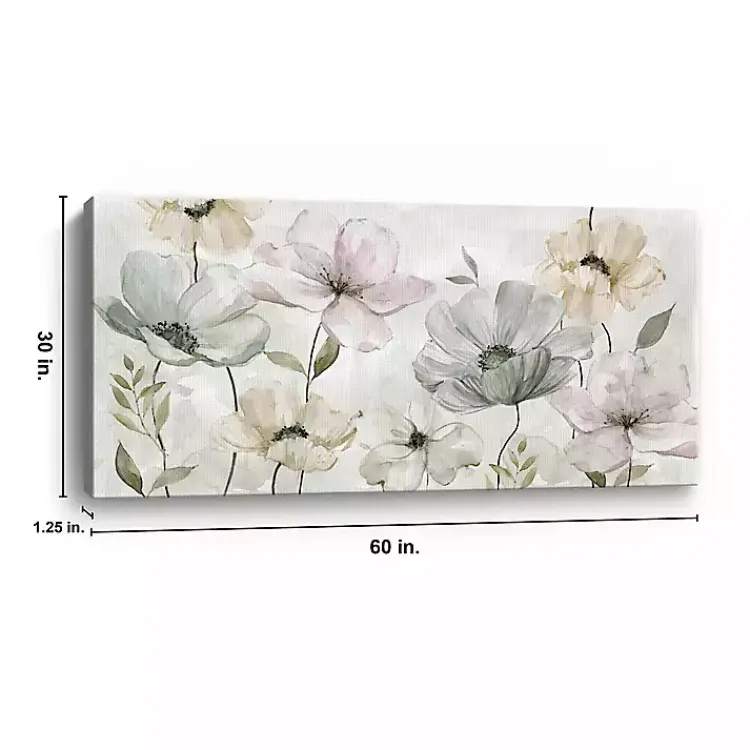 Kirklands Home Garden s Canvas Art Print Gray
