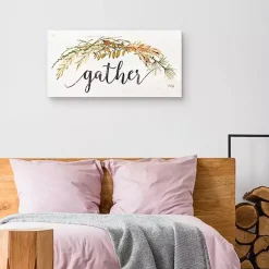 Fall>Kirklands Home Gather Garland Fall Canvas Art Print
