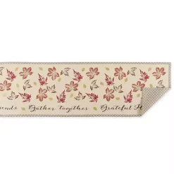 Fall>Kirklands Home Gather Together Fall Leaves Table Runner, 108 in.