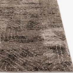Kirklands Home Geometric Kourt Area Rug, 2x7 Brown Clearance