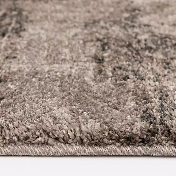 Kirklands Home Geometric Kourt Area Rug, 2x7 Brown Clearance